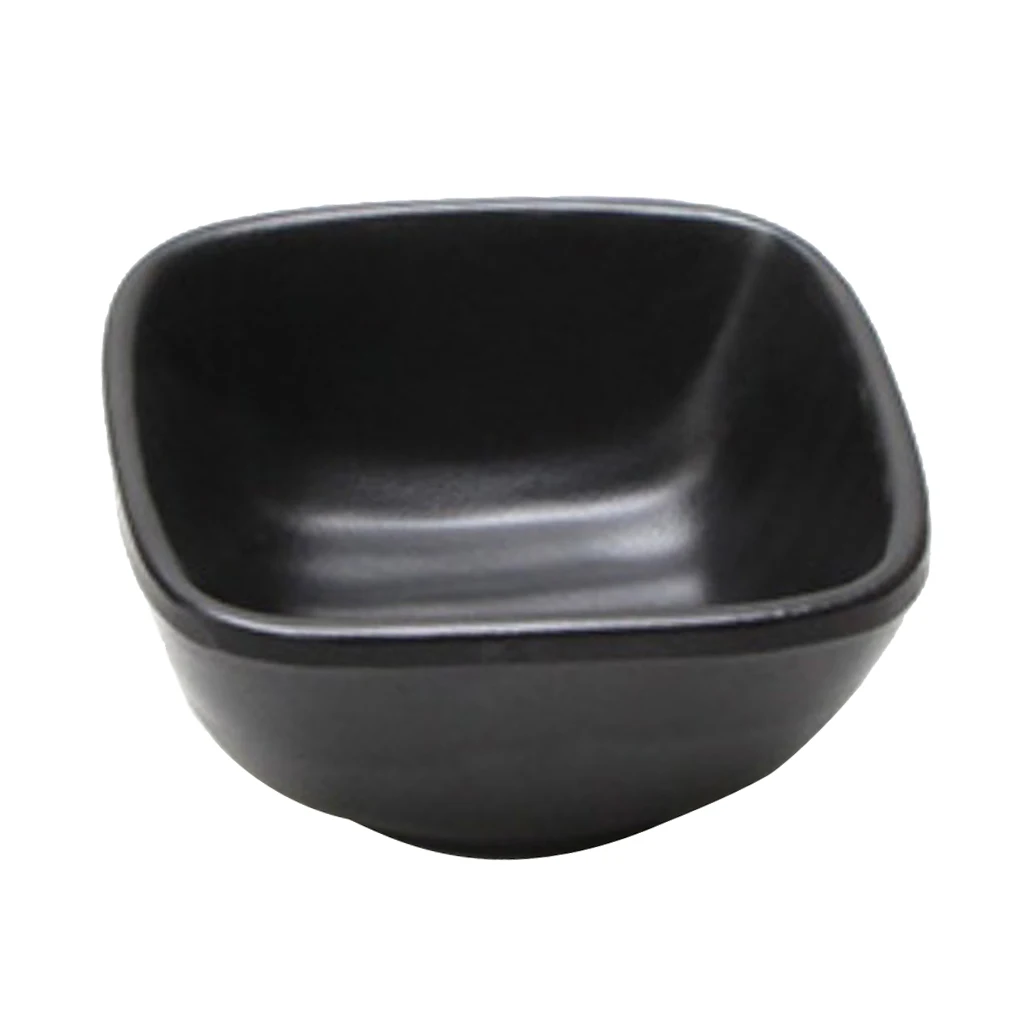 Plastic Dip Bowl Saucer Dipping Dipper Soy Sugar Salt Jam Chilli Pepper Dipper Bowl Party Food Holder Tray Baby Snack Bowl