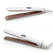 Горячая Pro выпрямитель для волос с 1 дюймов(3x9 см) плавающий керамический Утюг, функция пара, быстро нагревается, температура регулировки 284 по фаренгейю