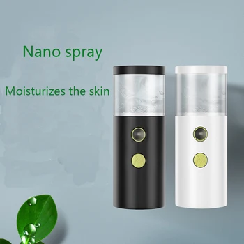 

Mini Nano Portable Face Professional Mist Sprayer Ozone Face Sprayer Cold Beauty Hydrating Skin Care mini sanitizing spray