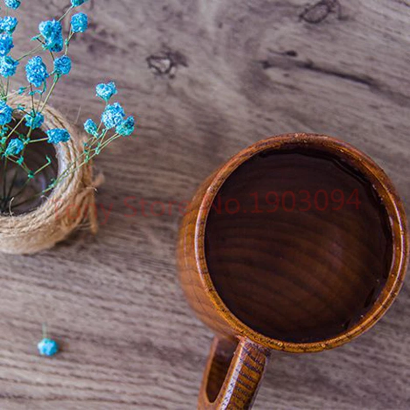 25 шт. Мода Природа creativeNew летние Деревянные Кружки дерево ююба чашки простые офисные чашки