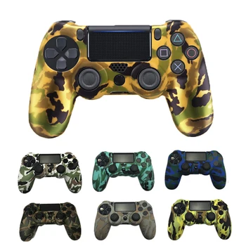 

For Sony PS4 Slim/Pro Silicone Case Protector Handle Console Cover Anti-Slip Colorful Fashion Hand Grip Shell Rubber Grip Games