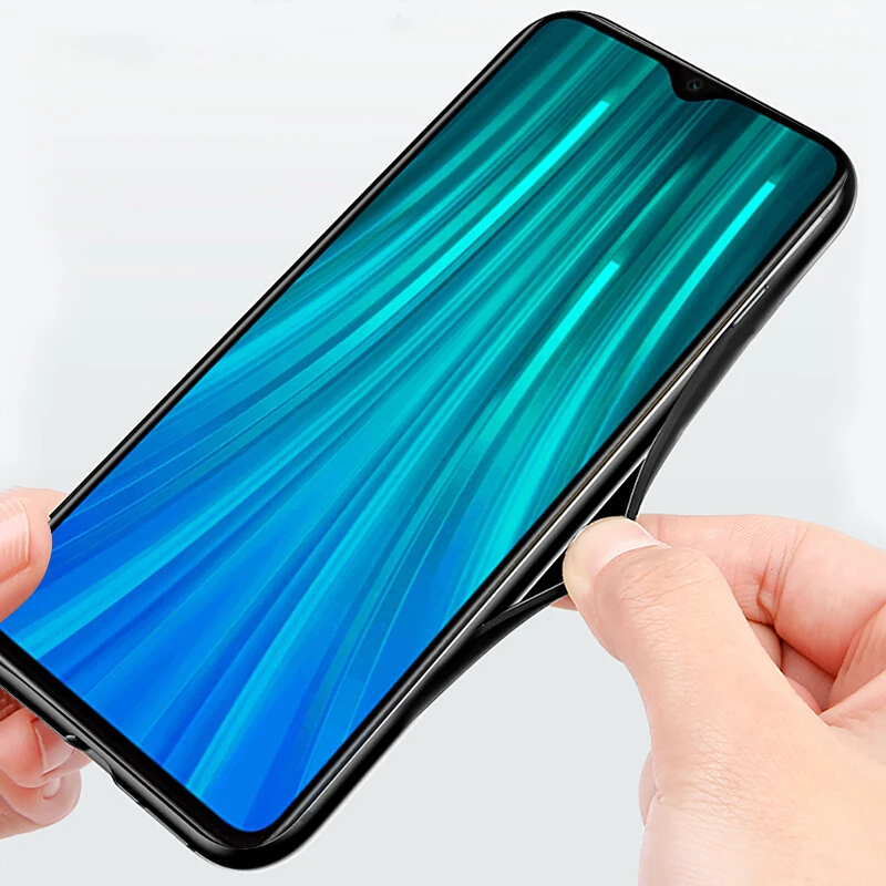 Силиконовый чехол для Xiaomi Redmi Note 10 9 9S Max 8T 8 7 6 5 Pro 5A 4X 4 черный телефона|Бамперы| |