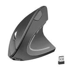 

2.4G Vertical Fifth Generation Right Hand Wireless Mouse Fine Workmanship Comfortable Texture Ergonomic Design