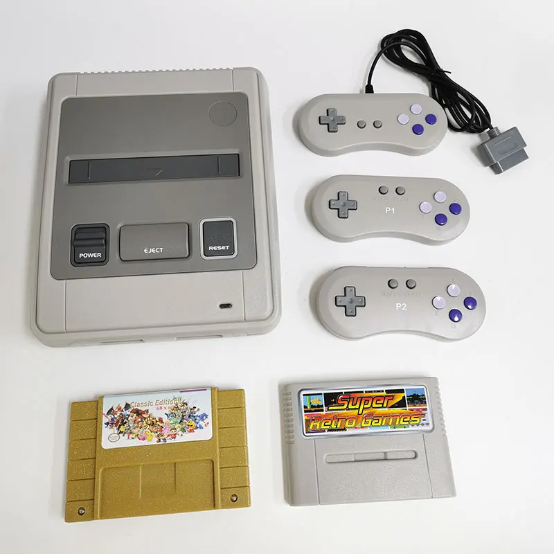68 в 1 игровая консоль SNES HDMI 16-битная развлекательная система совместимая с играми