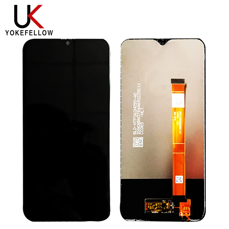 100% новый ЖК-дисплей для OPPO Realme 3 RMX1821 RMX1825 сенсорная панель дигитайзер датчик в