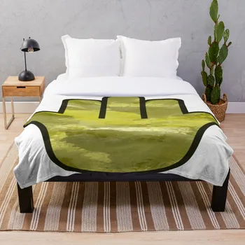 

Hamsa Yellow 2 Throw Blanket Soft Sherpa Blanket Bed Sheet Single Knee Blanket Office Nap Blanket