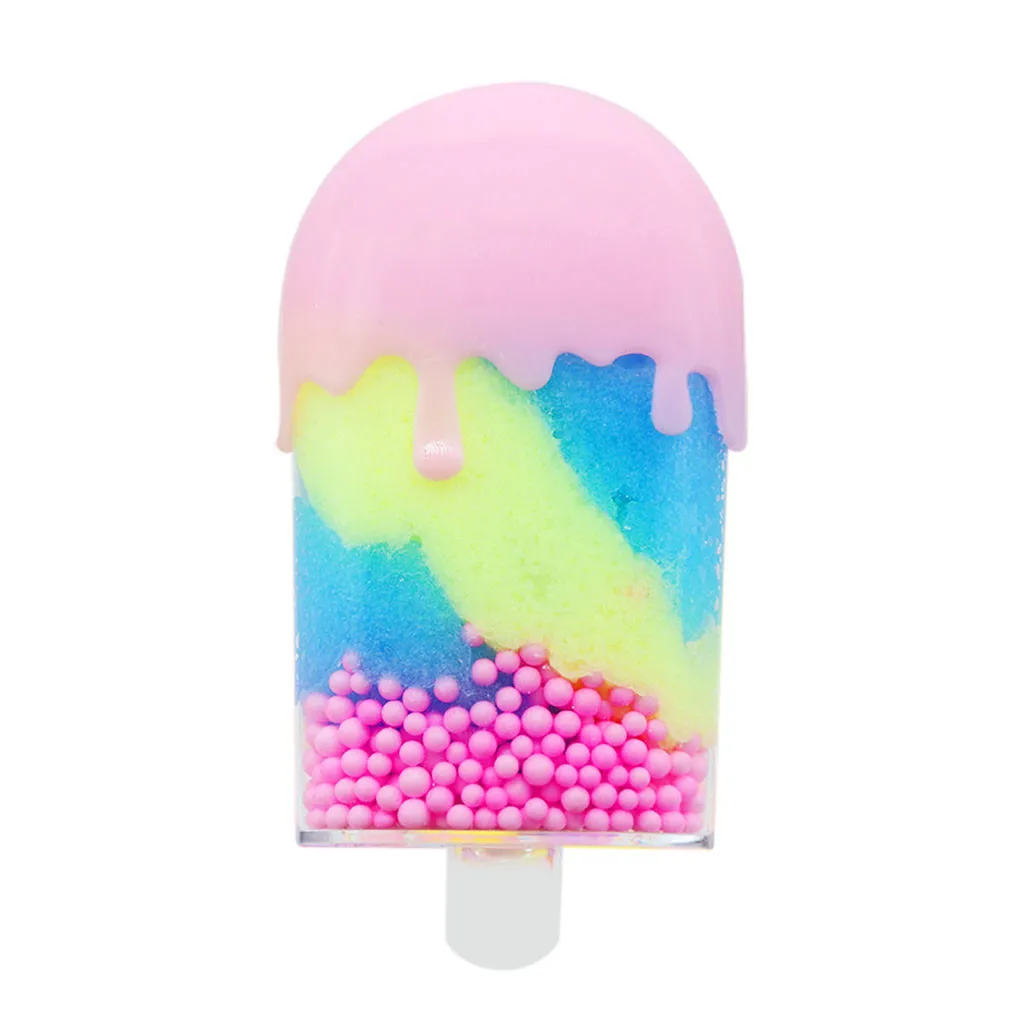 DIY Cotton Candy Cloud Slime Soft Non-Sticky Sand Mud Toys Kids Gift Fluffy Slime Supplies Toy Soft Clay #B