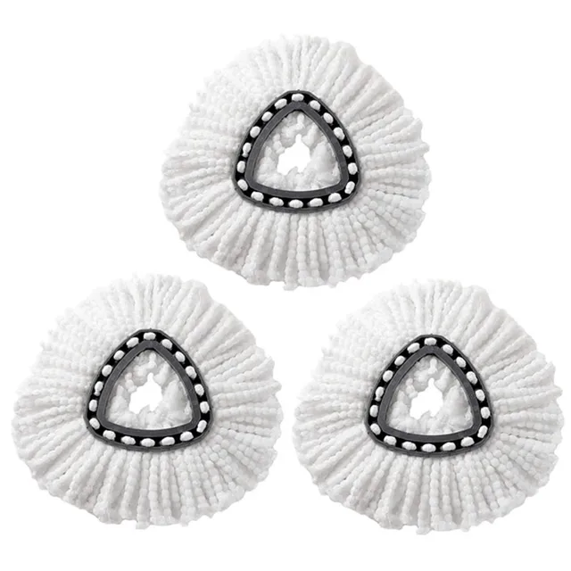 5/3Pcs Magic Mop Clean Refill Head for Vileda Floorcloth Ultramax Household Cleaning Tools Easy Wring Insert Turbo Accessories 3 white