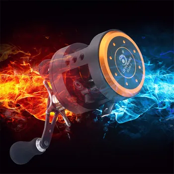 

GL200 Drum Wheel Nylon Wheel Body Metal Wire Cup Lake Fishing Baitcasting Reels Speed Ratio: 5.6:1 CNC Balance Rocker