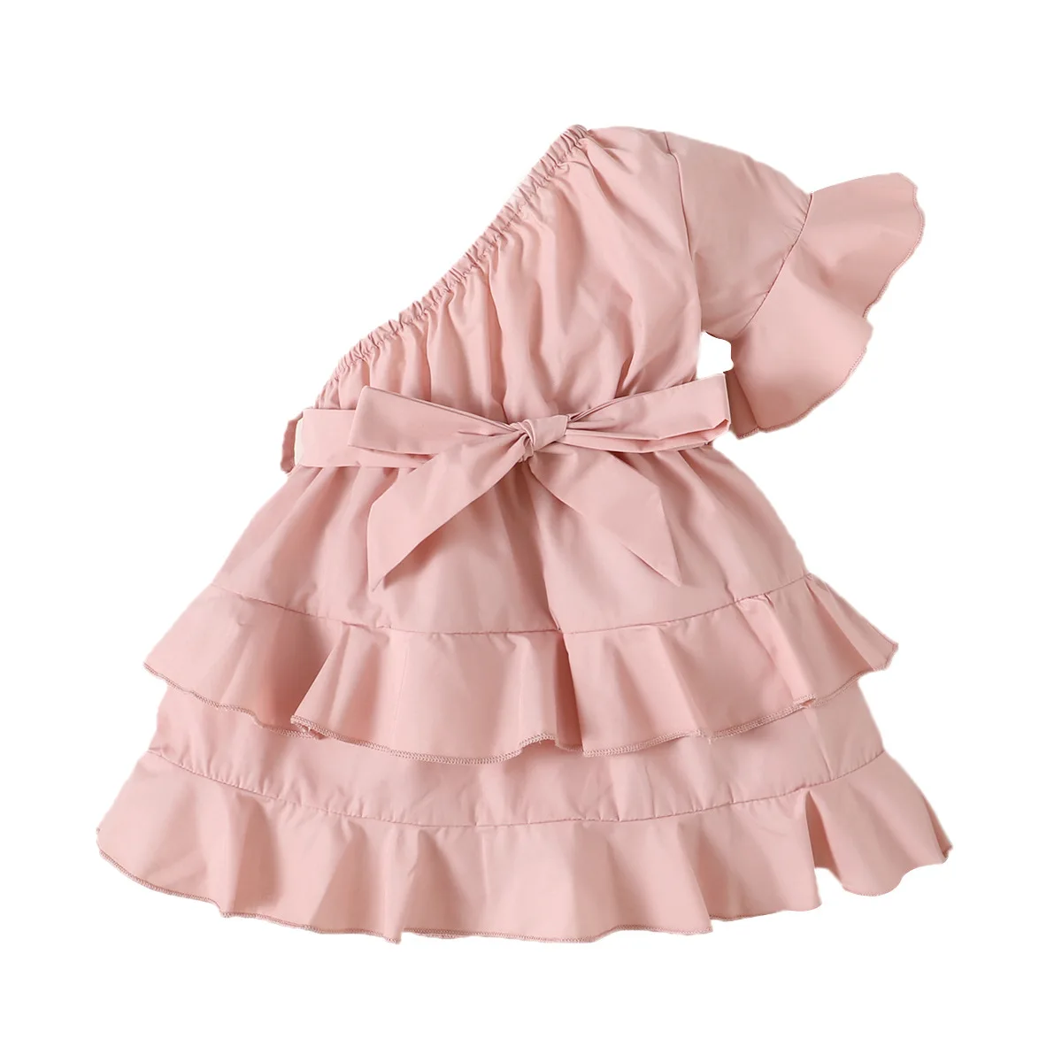 

Newborn Baby Girls Off Shoulder Dresses Clothes Kids Summer Princess Dress Children Party Bow Pageant Dress Baby Girl Clothes