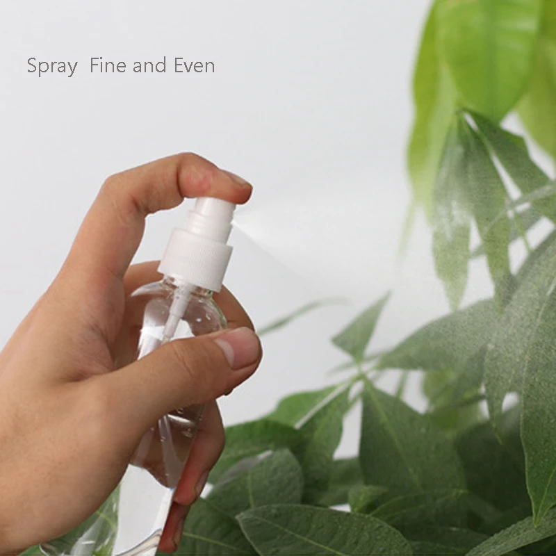 

1Pcs Transparent Empty Spray Bottles 50ml/100ml/200ml Plastic Mini Refillable Container Empty Cosmetic Containers Spray Bottles