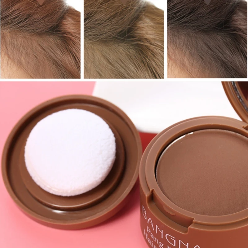 

Hair Bronzer Fluffy Thin Hair Powder Hair Line Shadow Makeup Concealer Root Cover Up Unisex Coverage Hair Loss Product N