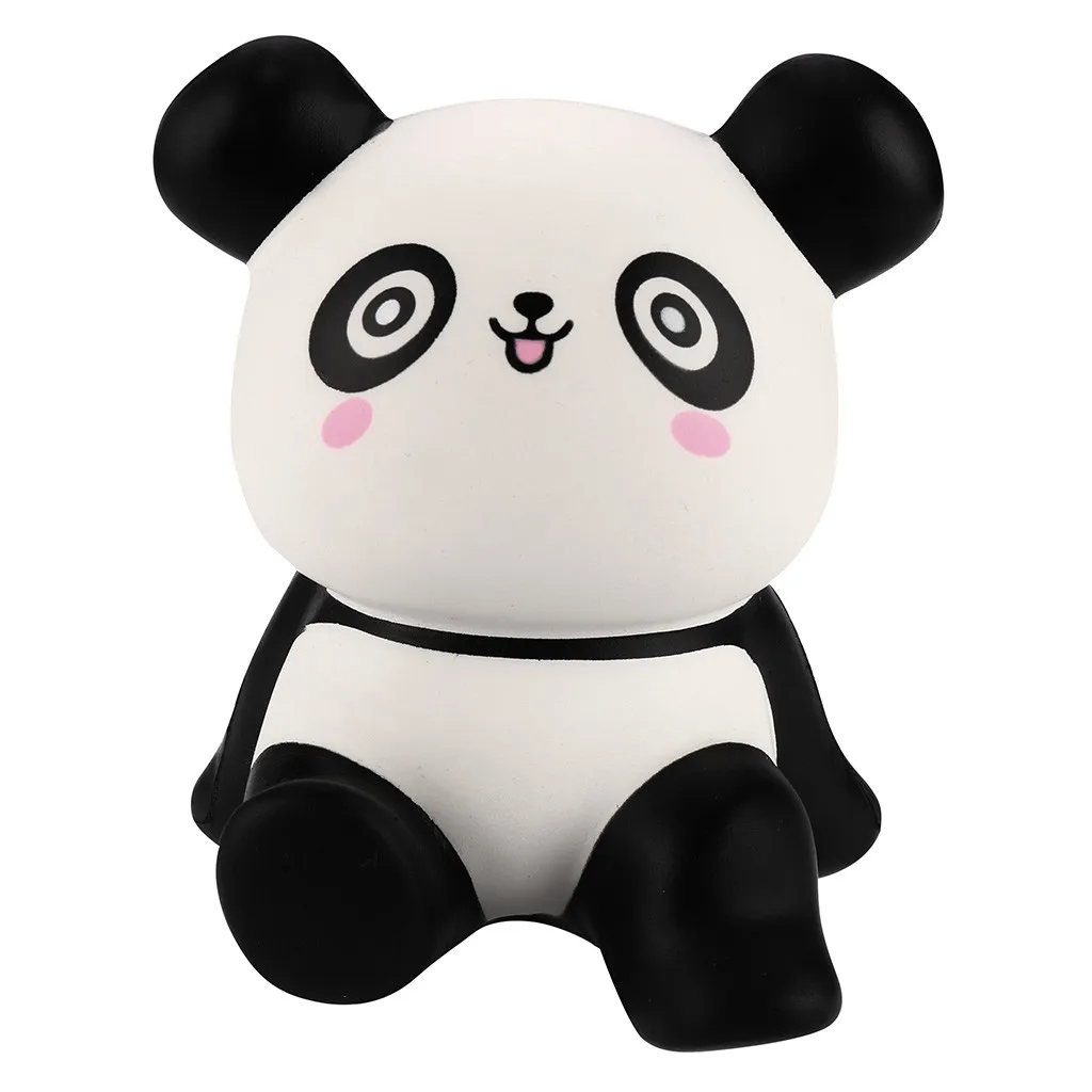 Kawaii Squishy милые дюймовые кальмары панда медленно растет Ароматические кавайные