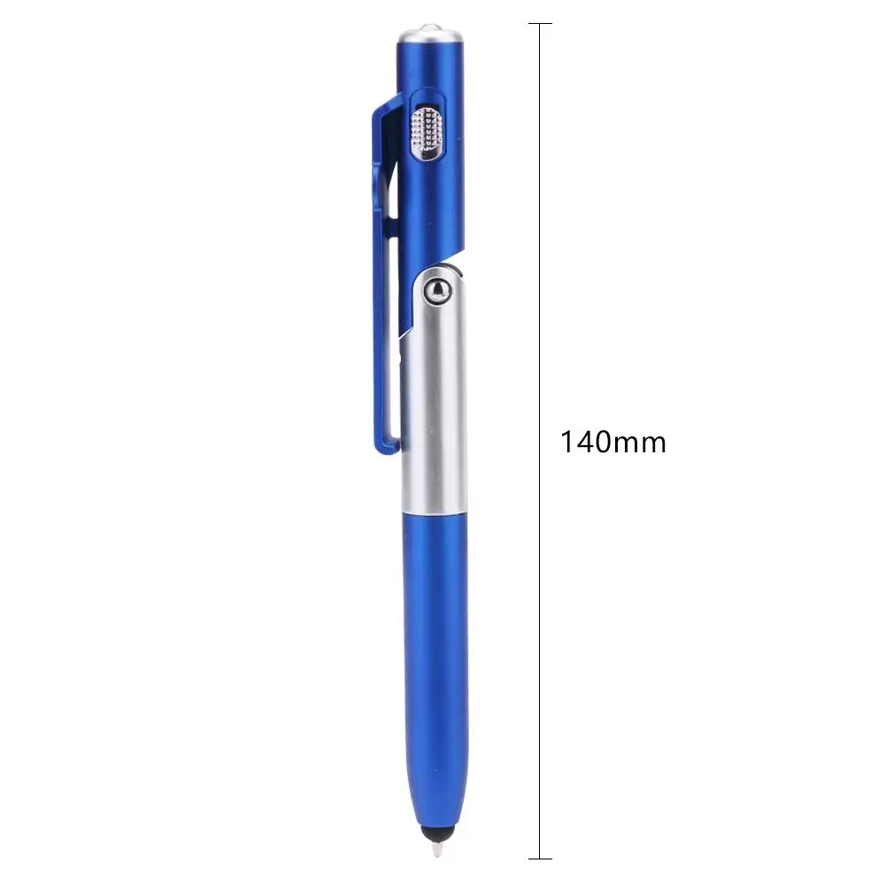Multifunction 4 in 1 Ballpoint Pen Folding LED Lights New Stand Phone P4R4 