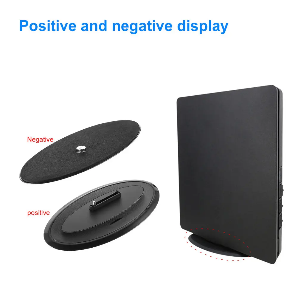 ТОНКАЯ вертикальная подставка для PS4 Slim портативная игровая консоль с компактным