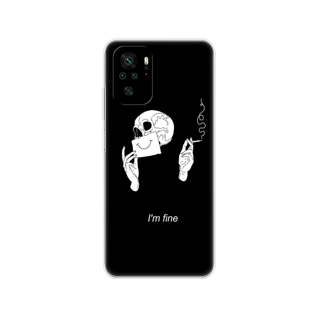 Xiaomi Redmi Note 10 10S Case 4G 5G Silicon Soft Tpu Back On Redmi Note 10 Pro Global Phone Cover Note10 S Bumper Etui Funda