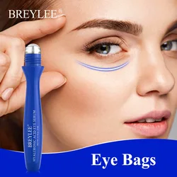 BREYLEE Hyaluronic Acid Eye Serum Roller Anti Wrinkle Remove Eye Bag Moisturizer Anti-Puffines Eye Massage Skin Care