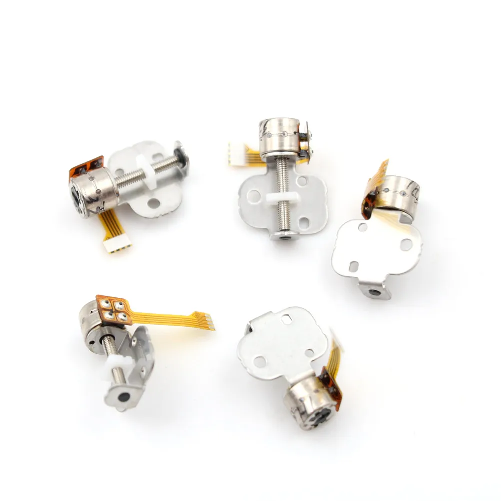 Micro Mini 2-phase 4-wire Stepper Motor DC 5v Linear Screw Slider Block 5pcs/lot
