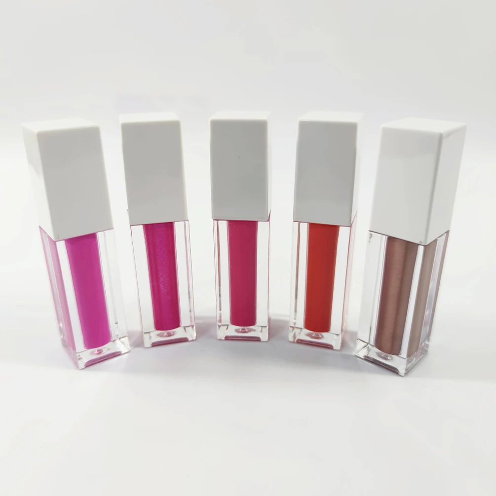 

30 Colors Square Tube Lip Gloss Private Label Bulk Custom Logo Waterproof Matte Liquid Lipstick Long Lasting Makeup Wholesale