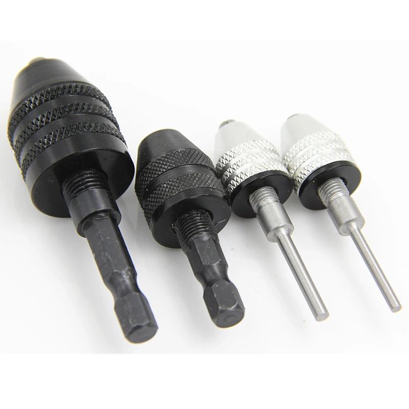 1個6.35mmクイックチェンジキーレスドリルビットチャック六角