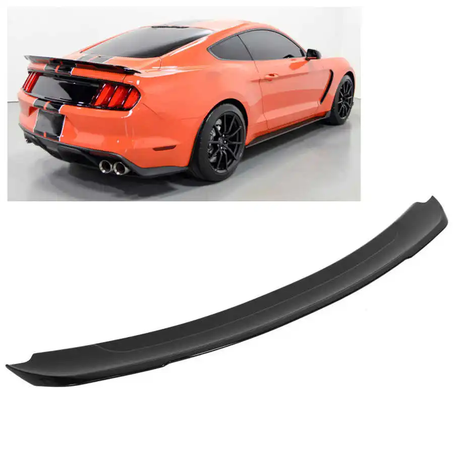 Rear Trunk Lid Spoiler Glossy Black for GT Track Pack Style Fit Ford Mustang Coupe 2015 2016 2017 2018 2019 2020 Car-styling | Автомобили