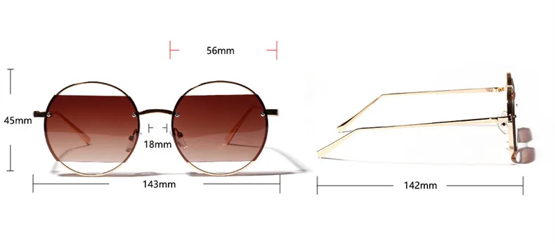Oulylan Ретро Круглые Солнцезащитные очки женские брендовые дизайнерские винтажные градиентные солнцезащитные очки винтажные полые оправы UV400 очки