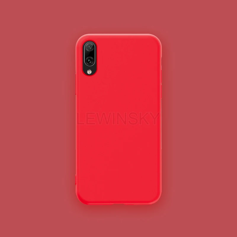 Силиконовый матовый чехол ярких цветов для Honor 9X9 10 lite 8X 8A View 20 7C 7A Pro Чехол из мягкого ТПУ Ультратонкий чехол для телефона