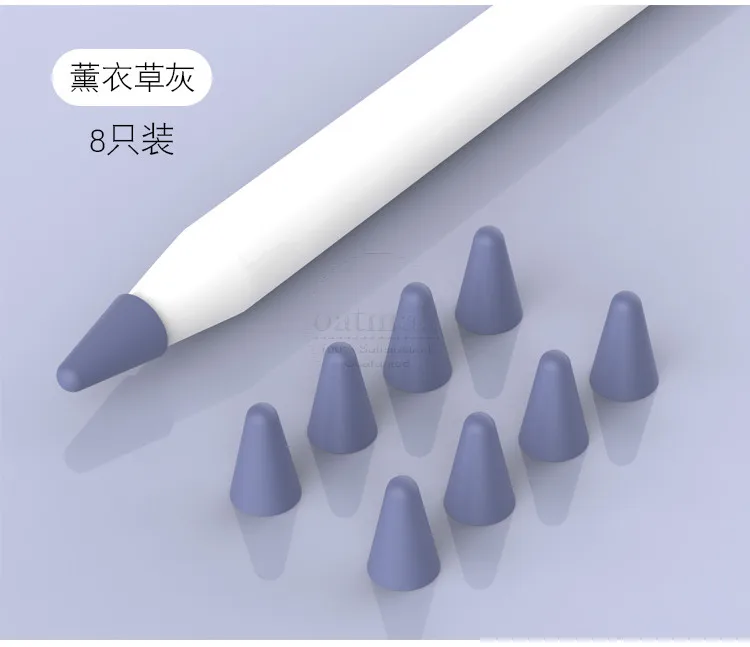 Durable Silicon Case For iPad Pencil 2 1 Cap For Apple Pencil Tip Cover Holder Non-slip Tablet Touch Pen Stylus Protective Pouch
