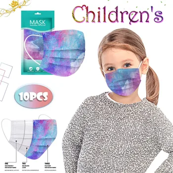 

Children Disposable Face Mask Personal Breathable Mask 3ply Ear Loop 10pc Face Mask For Kids Kids Protection Masks Mascarillas