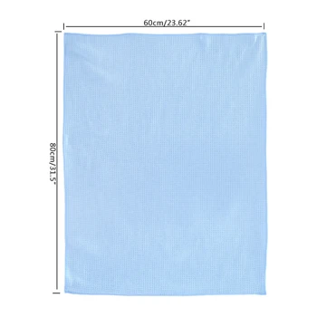

Large Microfiber Car Washing Towel Super Absorbent Cloth Premium Waffle Weave E7CA