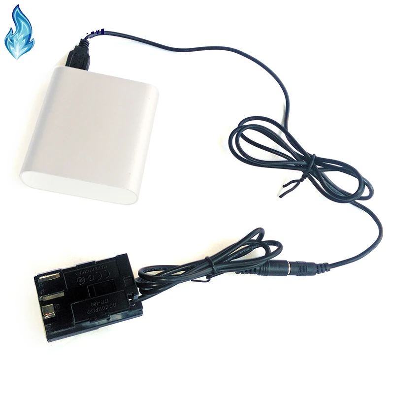 10 комплектов 8,4 в кабель+ BP511 DR-400 DC муфта привода DC 5 В power Bank для камер Canon EOS 10D 20D D0Da 30D 40D 5D 50D D30 D60