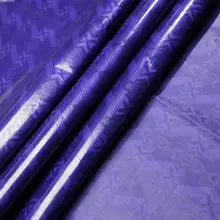 Голубая кружевная фабричная новейшая морская парча ткань хлопок Базен riche африканская Базен riche ткань высокого качества 5 ярдов