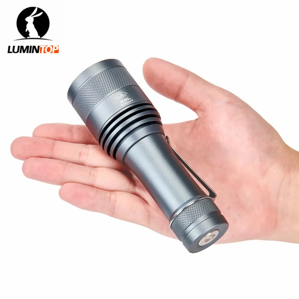 Фонарик LUMINTOP FW21 X9L SBT-90 6500 люмен светодиодный высокомощный фонарик для