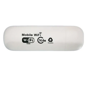 

Network Hotspot Car Adapter Tablet Laptop 3G WiFi Dongle USB Modem Mini Wireless Router Pocket Mobile Desktop PC 14.4Mbps Travel