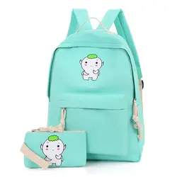 Оптовая продажа, новый стиль, для начальной школы, для школьниц, школьная сумка для девочек, большой емкости, забавный рюкзак с героями