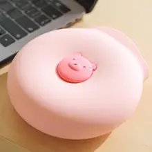 560 мл портативный мультфильм свинья грелка мешок Герметичный ручной теплый мешочек