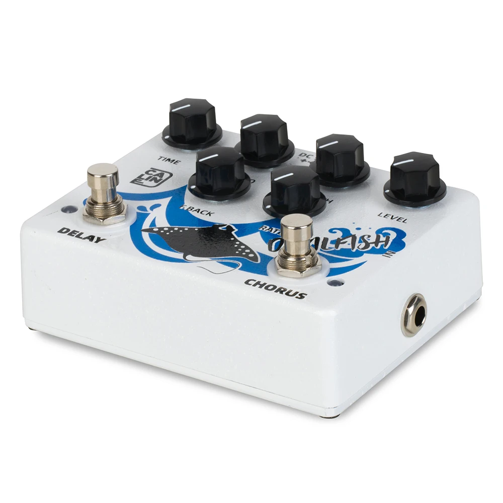

Electric Guitar Pedal Caline Chorus Pedal Guitar Kit Music Instruments Sound Mixer Dcp-03 Devilfish Chorus Delay Effect Pedal