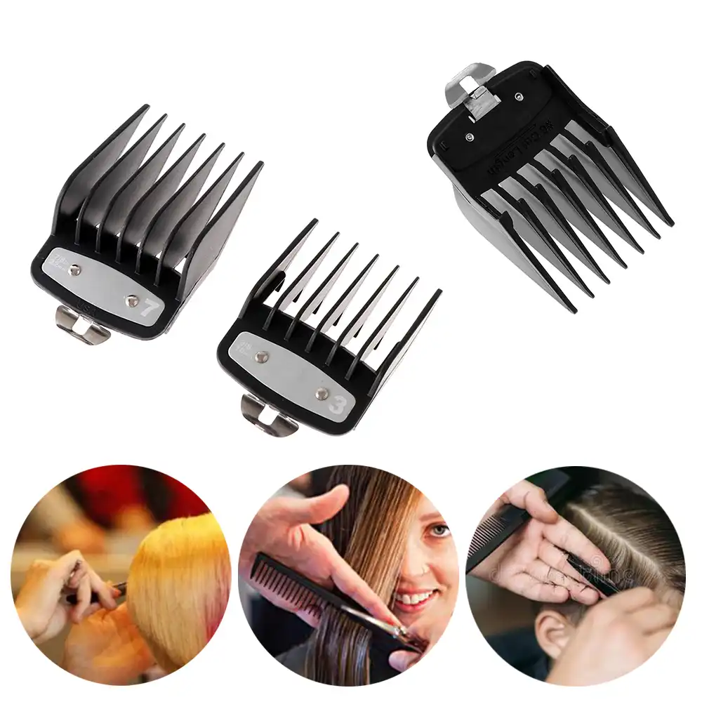 1pc 10 Sizes Fashion Men Hair Clipper Limit Comb Salon Barber Cutting Guide Replacement Attachment Hair Trimmer Styling Tools