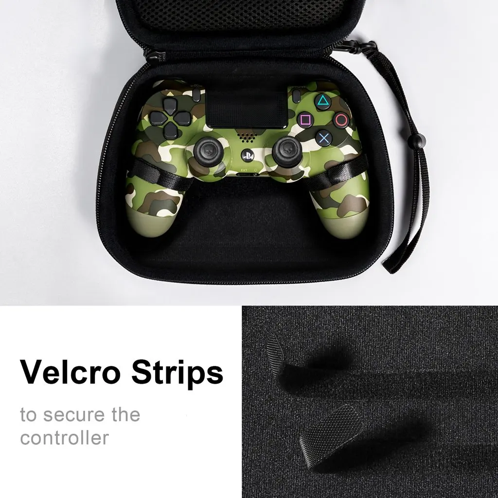 Crânio & Co. Controlador de Armazenamento Case Bolsa de Viagem Bolsa de Transporte para Ps4 Ps5 Xbox One Xbox Série x s Interruptor Pro Controlador - Image 5
