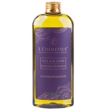 

L'cosmetics shower gel, 8601, PROVENCE, luxury of Provence, soothing-for women, 250 ml