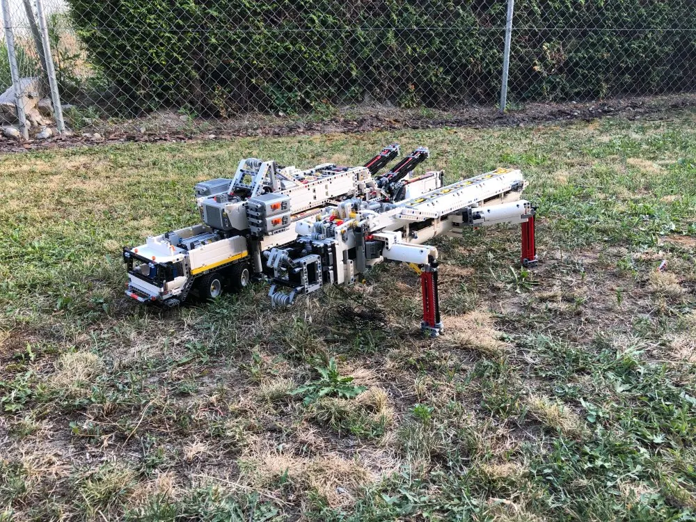 Excellent New MOC RC Motor Power Functions Crane LTM11200 Fit Legoings Technic MOC-20920 Kits Building Blocks Bricks Diy Toy Gift 3