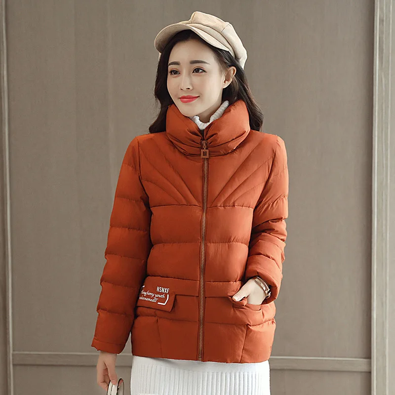 

Down Coat Students Short Slim Fit Cotton-padded Clothes Women's Thick Warm Small Cotton-Padded Jacket 2017 New Products Winter S