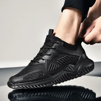 

Hot Summer Mesh Men Sneakers Breathable Mens Shoes Casual Lightweight Couple Sneakers Non-slip Running Shoes Tenis Masculino