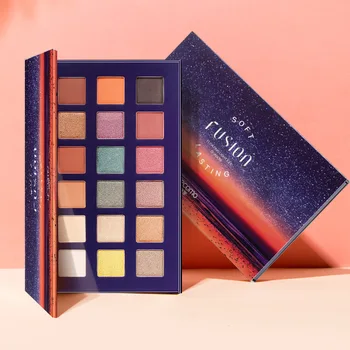 

18 Colors Eyeshadow Palette Glitter Matte Shimmer Eye Cosmetic Makeup Shadow Set Hot New Eyeshadow Design Makeup Tools