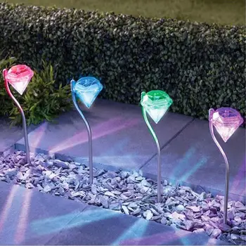 

Landscape Lights LED Solar Lawn Light Atmosphere Security Lamp Garden Eco-Friendly Lawn Lamp Home Durable