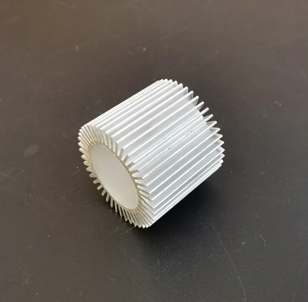 32X27MM LED Heatsink Aluminum Base Radiator For 1W 3W 5W High Power LED Cooler Sunflower UFO Round PCB Radiator Lamp DIY