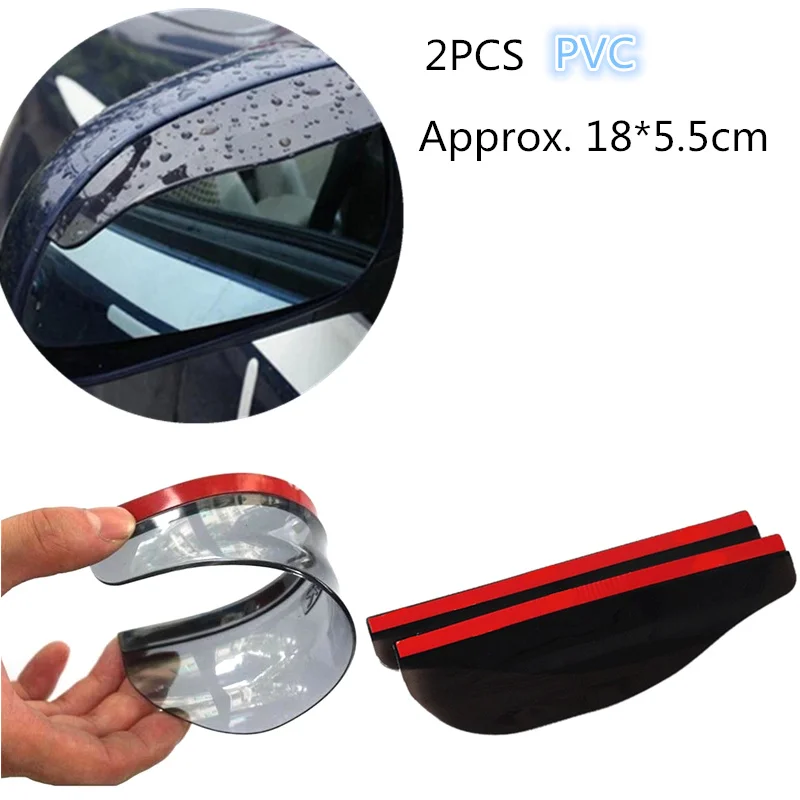 

2pcs/set NEW Rearview Mirror Rain Gear 3D Car Rain Eyebrow for Suzuki SX4 Jimmy Swift S-CROSS Grand Vitara Kizashi