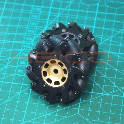 4pcs/lot McNamm Wheel Diameter 60mm Omnidirectional Universal Wheel With 12mm Coupling For Smart Robot Car Chassis Accessories