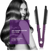 4 в 1 керамический стайлер щетка для завивки волос прямые и локон щипцы для завивки волос завивка Груша-расческа цветок Электрическая круглая форма щетки