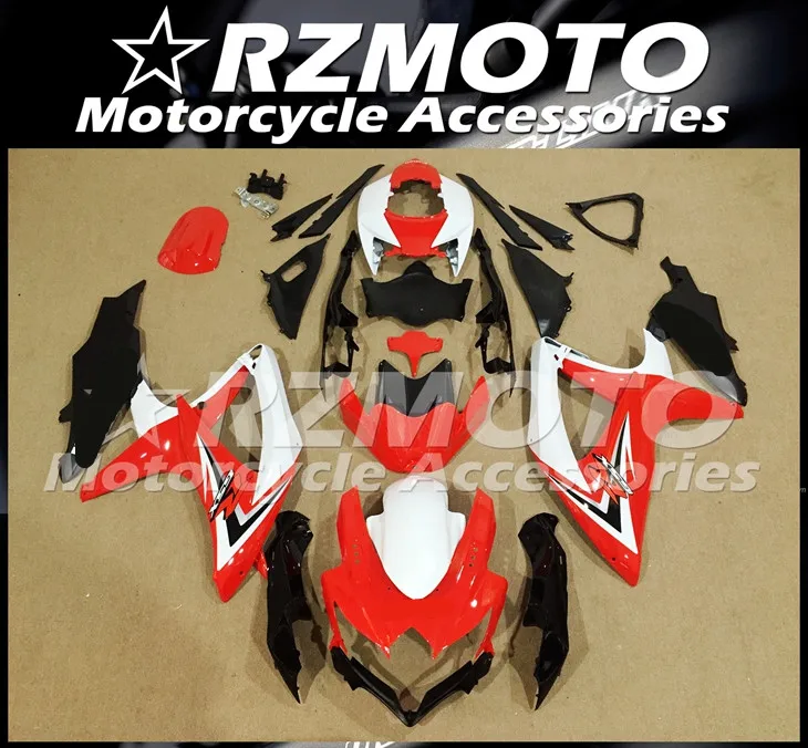 All sorts of color ABS мотоцикл обтекатель комплект для SUZUKI GSXR600 750 K8 2008-2010 год кузов литья под давлением Магазин № 1148 - Цвет: All sorts of color